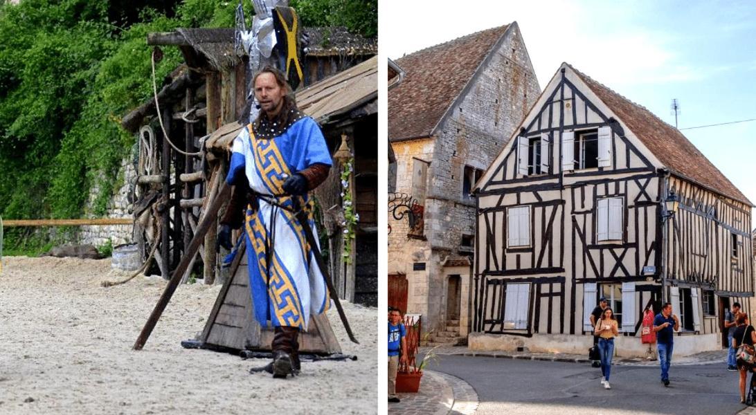 Gite Dans Une Ancienne Corps De Ferme D Provins Exterior foto